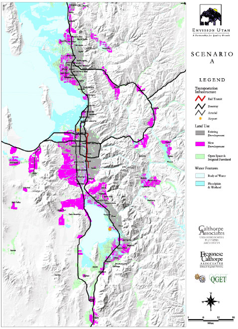 New land development for urban use