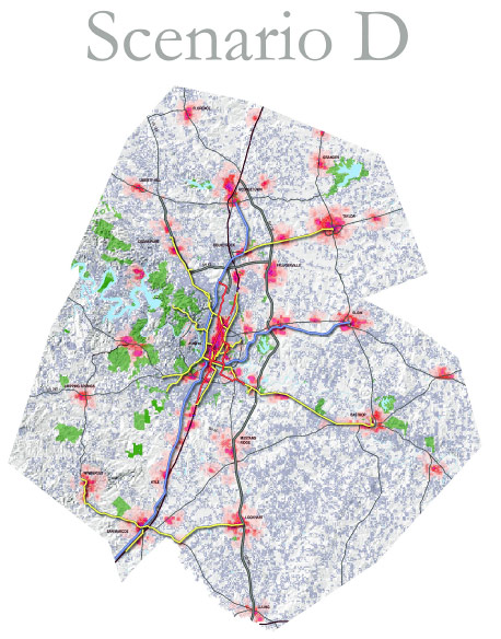 Comparison Of Urban Sprawl